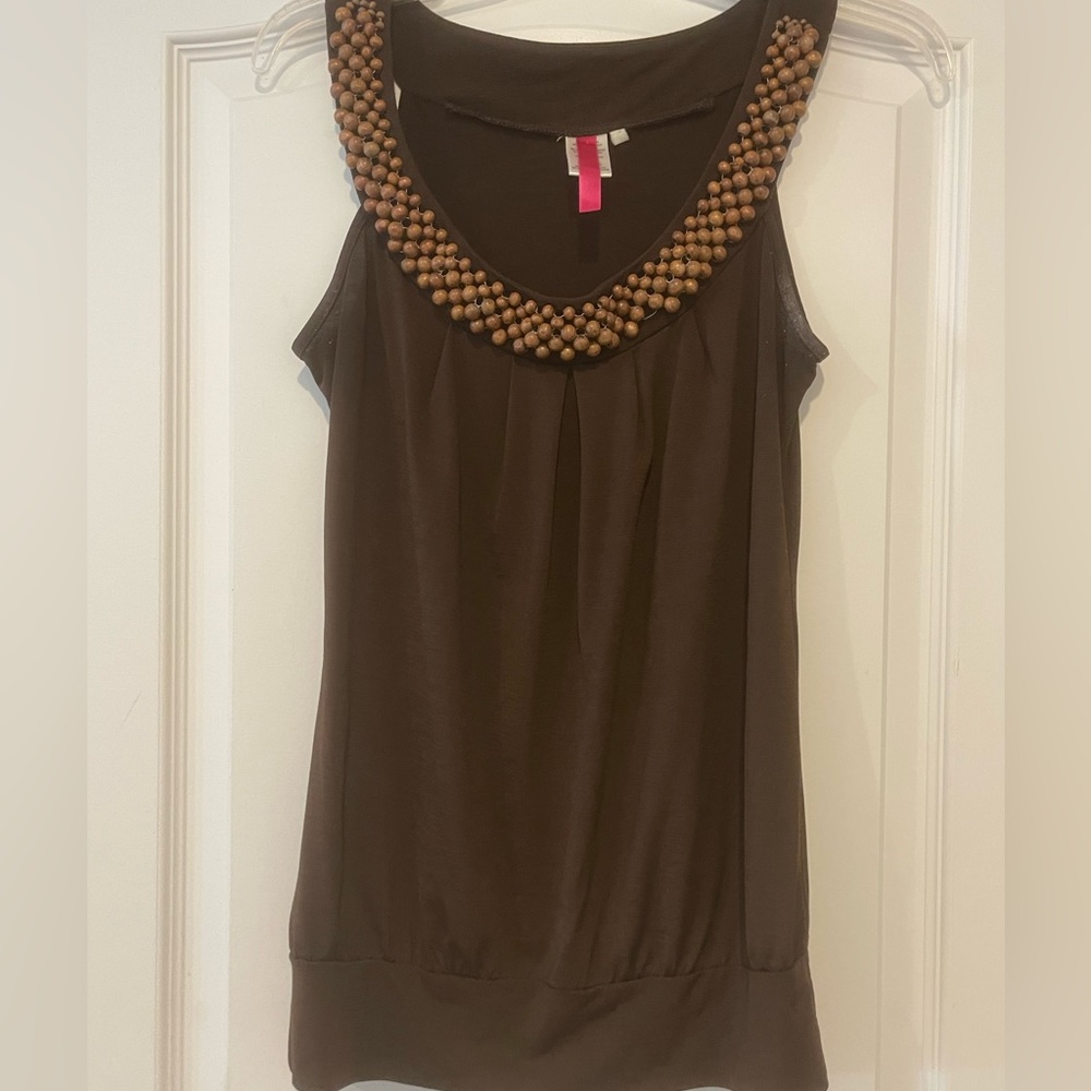 Elegant brown top